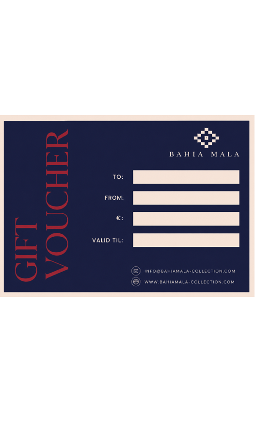Carte cadeau Bahia Mala
